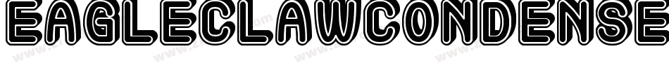 EagleclawCondensed-J9Oj字体转换