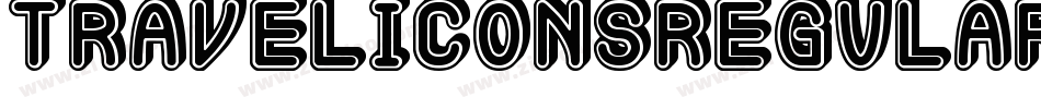 TraveliconsRegular-5GOj字体转换