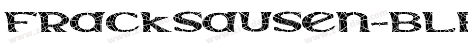 Fracksausen-BLPd字体转换