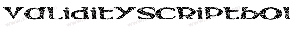 Validityscriptboldpersonaluse-p73PD字体转换