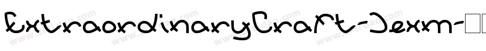 ExtraordinaryCraft-Jexm字体转换
