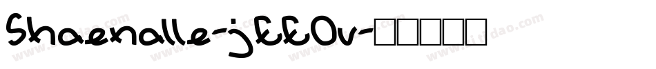 Shaenalle-jEE0v字体转换 Shaenalle-jEE0v字体转换