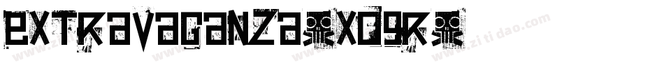 Extravaganza-xo9r字体转换