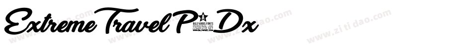 ExtremeTravel-P5Dx字体转换