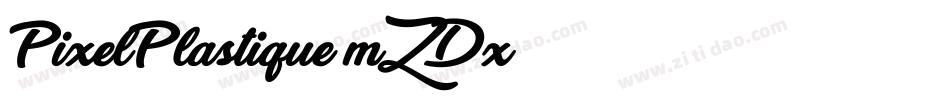 PixelPlastique-mZDx字体转换