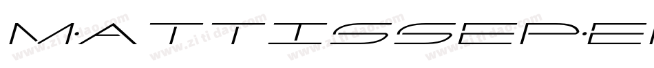 MattissePersonalUseRegular-D9VD字体转换 MattissePersonalUseRegular-D9VD字体转换