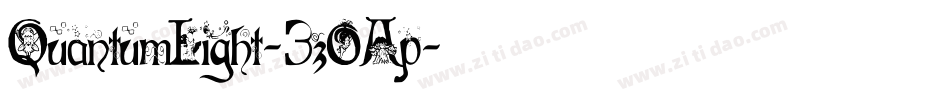 QuantumLight-3zOAp字体转换