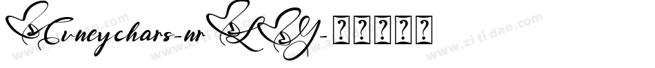 Cuneychars-nrLY字体转换
