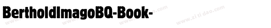 BertholdImagoBQ-Book字体转换