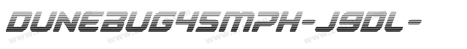 Dunebug45Mph-j9dl字体转换