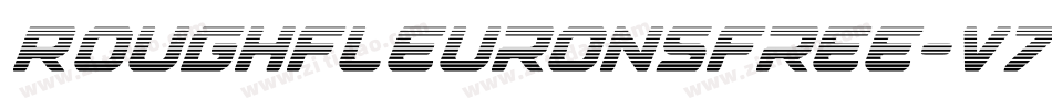 Roughfleuronsfree-V7Dl字体转换