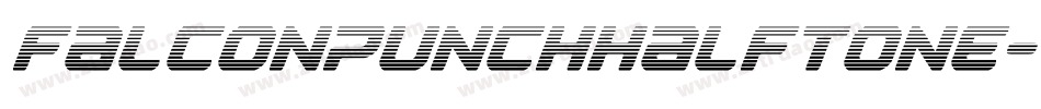 falconpunchhalftone字体转换