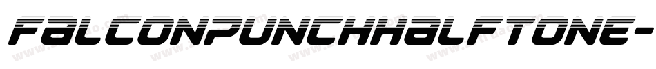 falconpunchhalftone字体转换