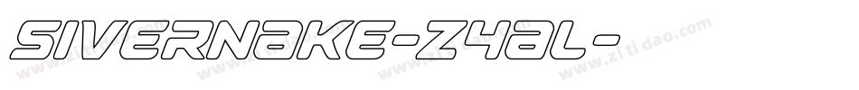 Sivernake-Z4al字体转换