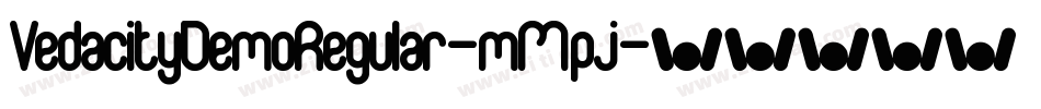 VedacityDemoRegular-mMpj字体转换 VedacityDemoRegular-mMpj字体转换