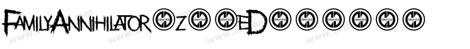 FamilyAnnihilator-z89eD字体转换