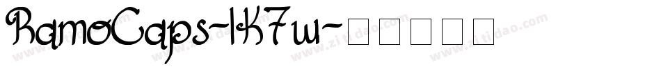 RamoCaps-lK7w字体转换