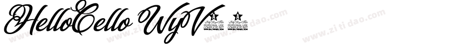 HelloCello-WyV34字体转换