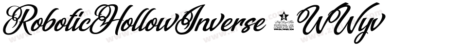 RoboticHollowInverse-0WWyv字体转换