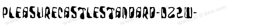 Pleasurecastlestandard-DZ2W字体转换 Pleasurecastlestandard-DZ2W字体转换
