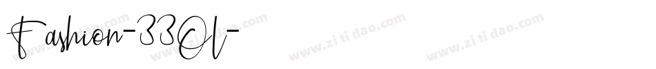 Fashion-33OL字体转换