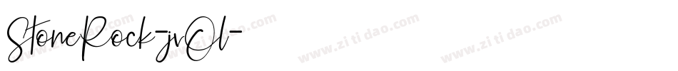 StoneRock-jvOl字体转换