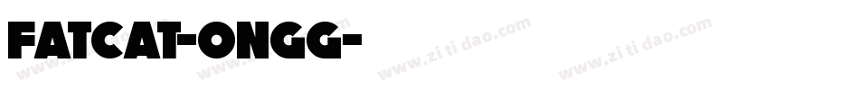 Fatcat-0nGG字体转换
