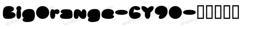 BigOrange-GY9O字体转换