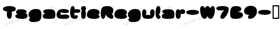 TsgactieRegular-W7B9字体转换 TsgactieRegular-W7B9字体转换