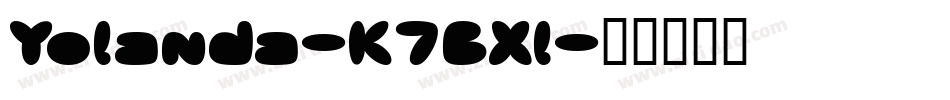 Yolanda-K7BXl字体转换