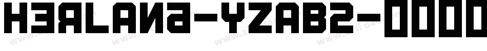 Herland-YzAB2字体转换