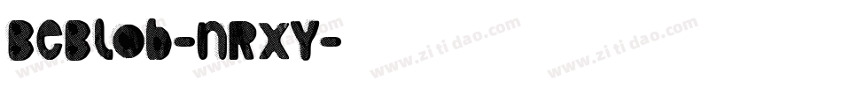 BeBlob-nRxY字体转换