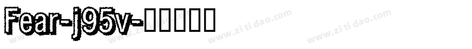 Fear-j95v字体转换