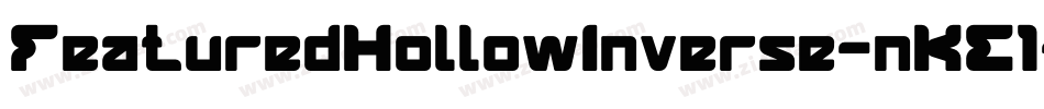 FeaturedHollowInverse-nKE1字体转换