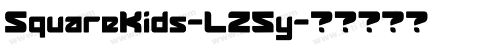 SquareKids-LZ5y字体转换