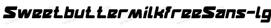 SweetbuttermilkfreeSans-lg920字体转换