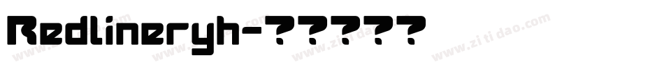 Redlineryh字体转换