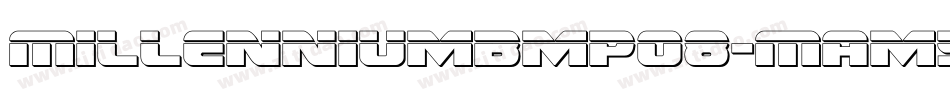 MillenniumBmp08-MAmY字体转换