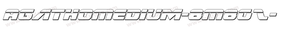 AgathoMedium-8M8GZ字体转换