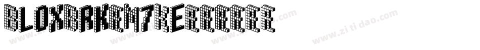 BloxBrk-M7Ke字体转换