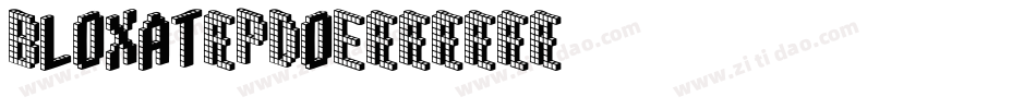 Bloxat-PDoE字体转换