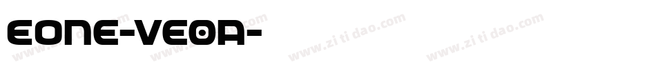 Eone-ve0A字体转换