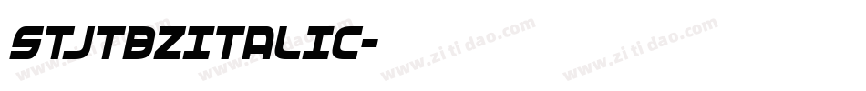 STJTBZITALIC字体转换 STJTBZITALIC字体转换