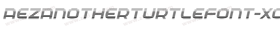 AezAnotherTurtleFont-xoyR字体转换