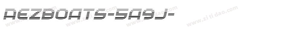 AezBoats-5a9j字体转换