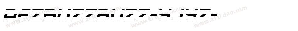 AezBuzzBuzz-yjyZ字体转换