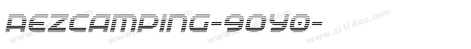 AezCamping-9oy0字体转换