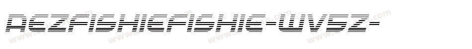 AezFishieFishie-WV5z字体转换