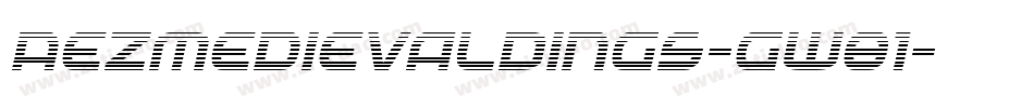 AezMedievalDings-gw81字体转换