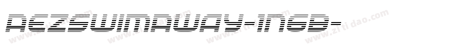 AezSwimAway-1n6B字体转换